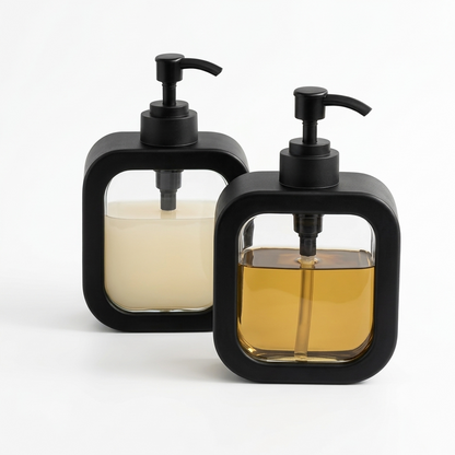 2PCS - Plastic Soap Dispenser Bottles