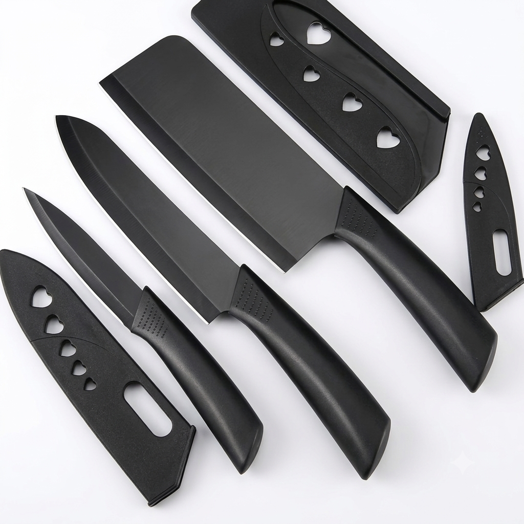 Stainless Steel - 3 Pcs Kitchen Knife