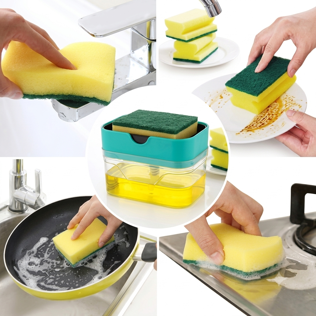 Soap Dispenser for Dishwasher Liquid Holder